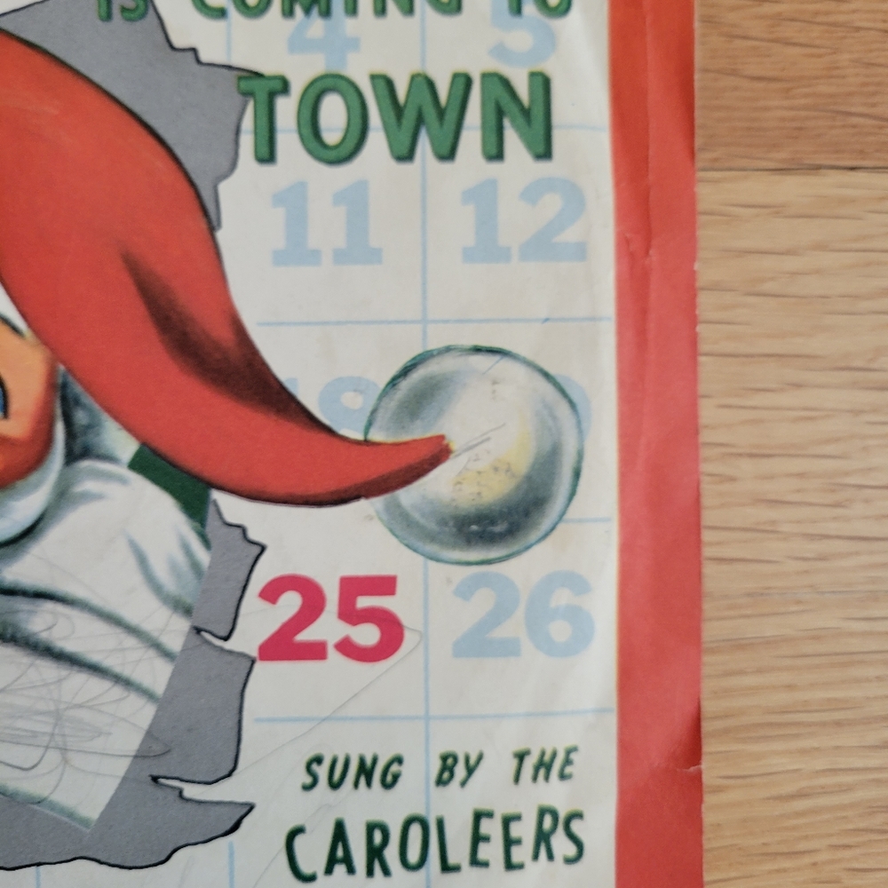 Vintage Santa Claus is coming to town record - Picture 5 of 5